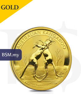 2010 Perth Mint Kangaroo 1oz 9999 Gold Coin