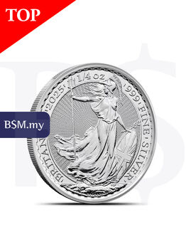 2025 Britannia 1/4 oz Silver Coin