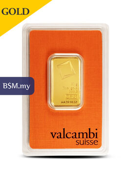 Valcambi Suisse 20 gram 999 Gold Bar