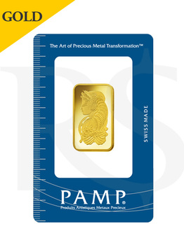PAMP Suisse Lady Fortuna 20 gram Gold Bar (With Assay Certificate)