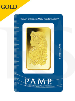 PAMP Suisse Lady Fortuna 100 gram Gold Bar (With Assay Certificate)