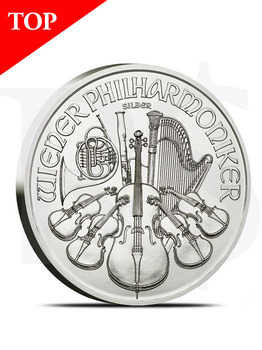 2013 Austrian Philharmonic 1 oz Silver Coin