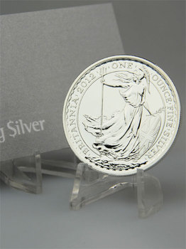 2012 1 oz Silver Britannia (With Capsule)