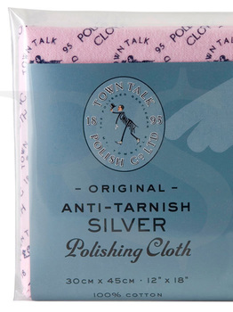 Town Talk Polish: Anti-Tarnish Silver Polishing Cloth (Large)