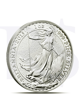 2015 1 oz Silver Britannia (With Capsule)