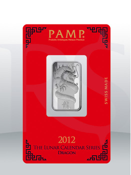 PAMP Suisse Lunar Dragon 10 gram Silver Bar