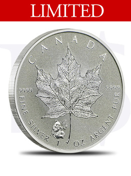 2016 Panda Privy 1 oz Canadian Silver Maple Leaf