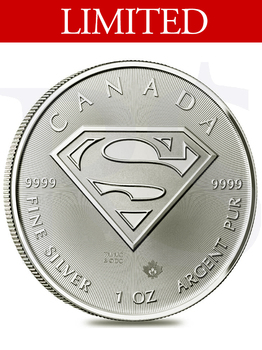2016 Canadian Superman 1 oz Silver Coin