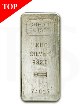 Credit Suisse 999 Kilo Silver Bar