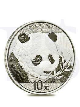 2018 Chinese Panda 30 grams Silver Coin