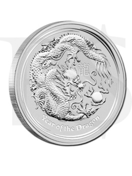 Perth Mint Lunar 2012 Dragon 1 oz Silver Coin