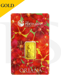 Perth Mint Oriana 5 grams 999 Gold Bar