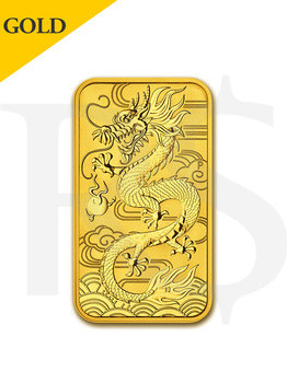2018 Perth Mint Dragon 1 oz Gold Coin