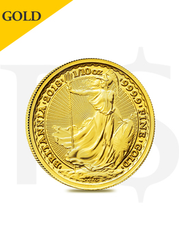 2018 Britannia 1/10 oz Gold Coin