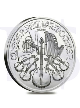 2020 Austrian Philharmonic 1 oz Silver Coin (with Capsule)	