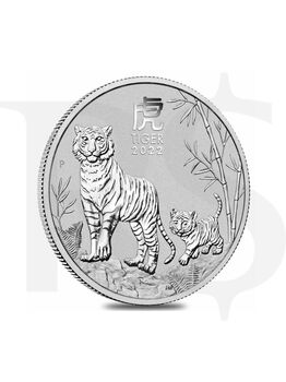 2022 Perth Mint Lunar Ox 1/2 oz Silver Coin