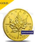 Canada Maple Leaf 1 oz Gold Coin - Random Year