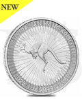 2022 Perth Mint Kangaroo 1 oz Silver Coin (With Capsule)