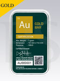 AUGoldBar 5 gram 999.9 Gold Bar