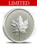 2017 Rooster Privy 1 oz Canadian Silver Maple Leaf (with Capsule)