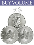 Buy Volume: 3 or more 2014 Canada Maple Leaf 1 oz Silver Coin
