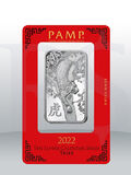 PAMP Suisse Lunar Tiger 1 oz Silver Bar