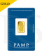 PAMP Suisse Lady Fortuna 5 gram Gold Bar (With Assay Certificate)