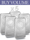 Buy Volume: 5 or more Royal Canadian Mint (RCM) 10 oz Silver Bar