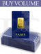 Buy Volume: Box of 25 PAMP Suisse Lady Fortuna 20 gram Gold Bars