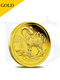 2015 Perth Mint Lunar Goat 1/4 oz 9999 Gold Coin