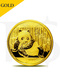2015 Chinese Panda 1/10 oz 999 Gold Coin