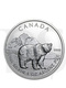 Canadian Wildlife Series: Grizzly Bear 1oz Silver Coin
