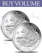 Buy Volume: 2 or more 2010 Perth Mint Lunar Tiger 1 oz Silver Coin