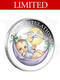 2018 Newborn Baby 1/2 oz silver Proof coin in card