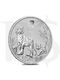 2022 Perth Mint Lunar Ox 1/2 oz Silver Coin